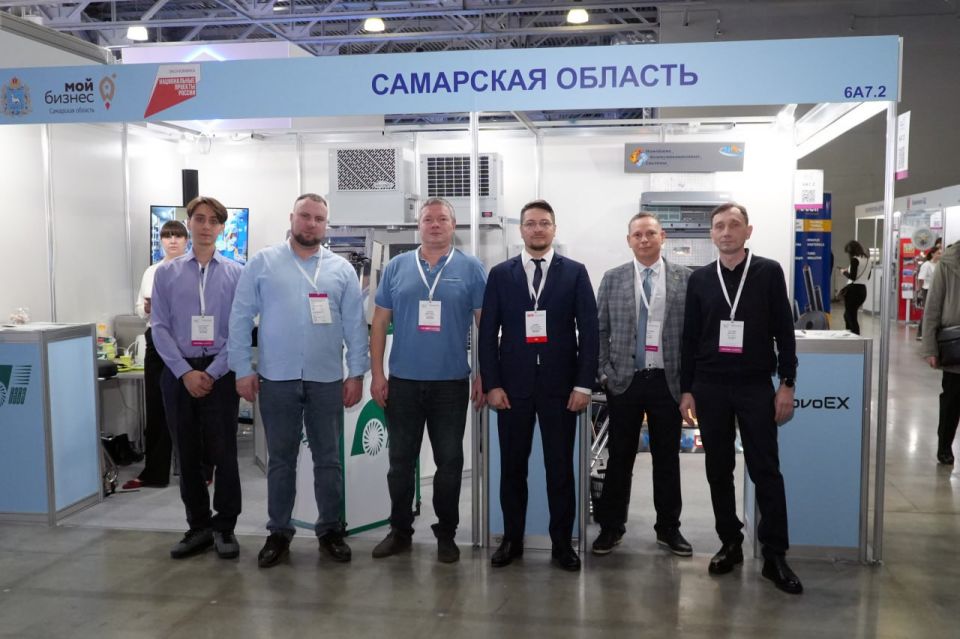Организовали стенд для производителей климатического оборудования на международной выставке