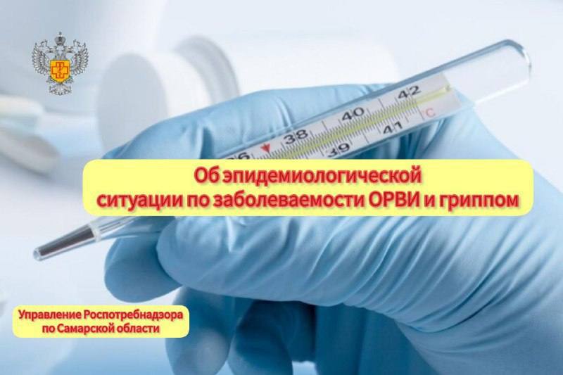 За 46 неделю 2025г. в Самарской области зарегистрировано 8116 сл. ОРВИ, показатель на 10 тысяч человек – 25,9, что ниже эпидпорога на 31,9%