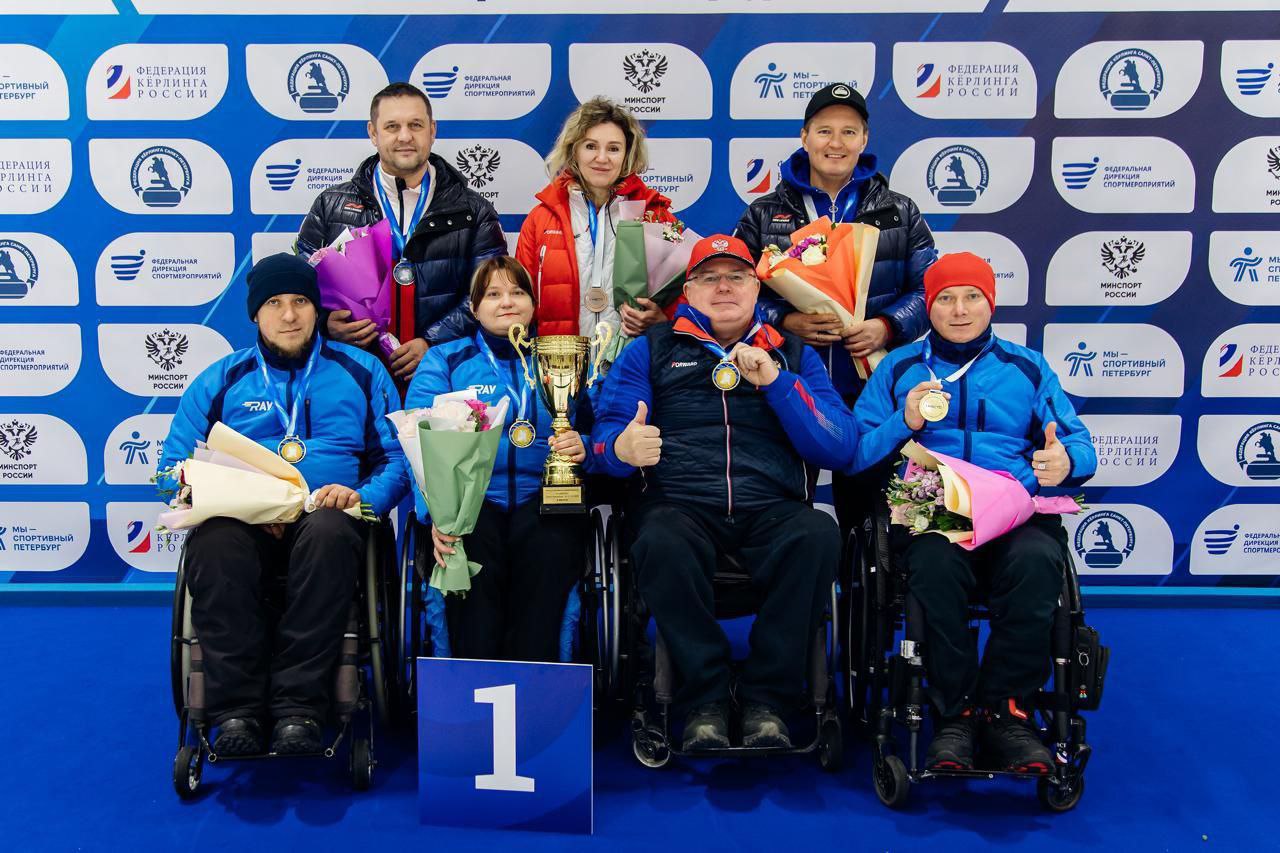 Алена Лебедева в составе сборной России стала победителем международных соревнований по керлингу