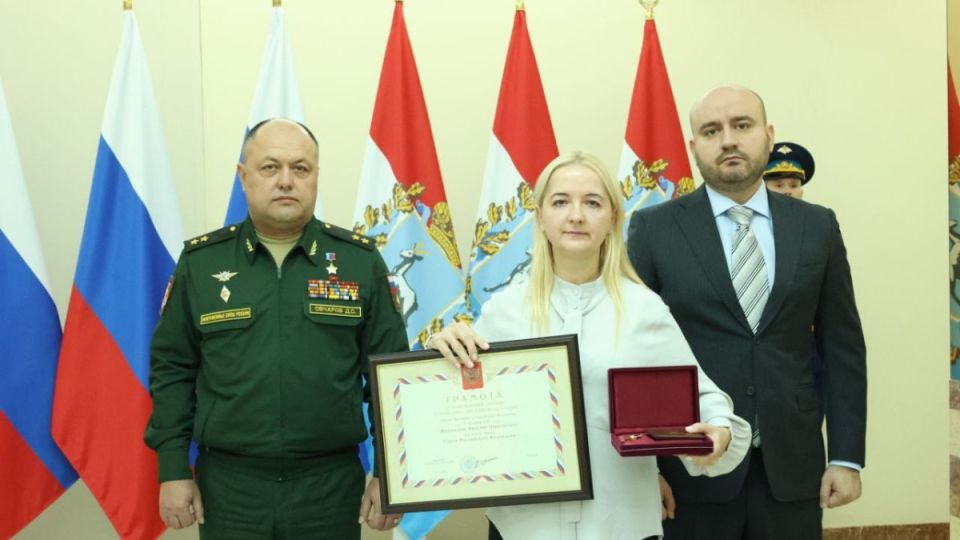 123 В Самаре состоялась церемония вручения медали «Золотая Звезда»