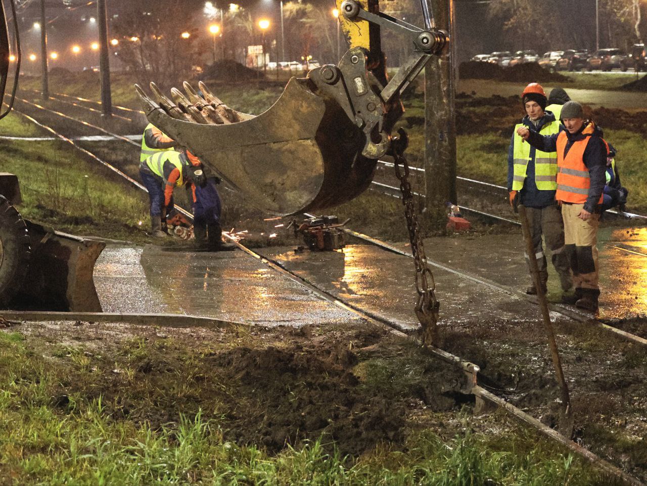 Иван Носков: Стартовал долгожданный ремонт трамвайных путей на перекрестках Иван Носков: Стартовал долгожданный ремонт трамвайных путей на перекрестках