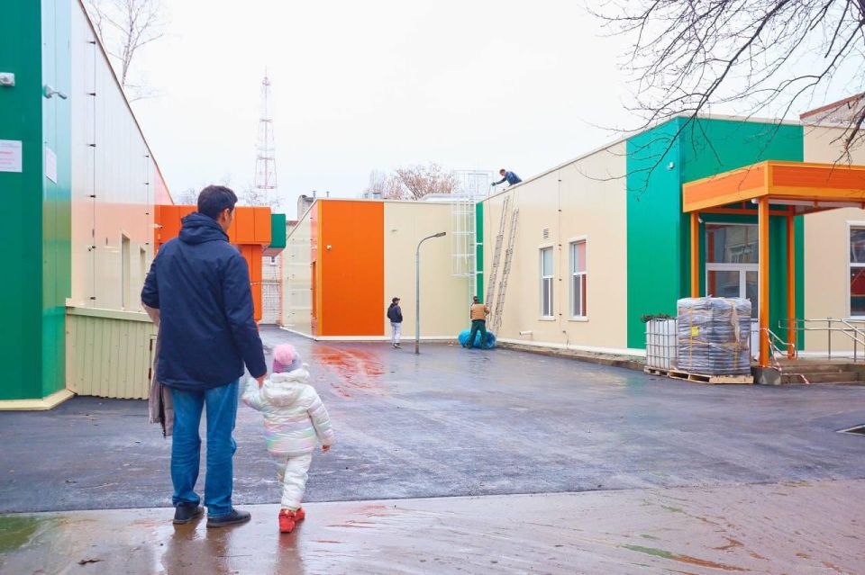 Строительство операционного блока завершается в Самарской областной детской больнице