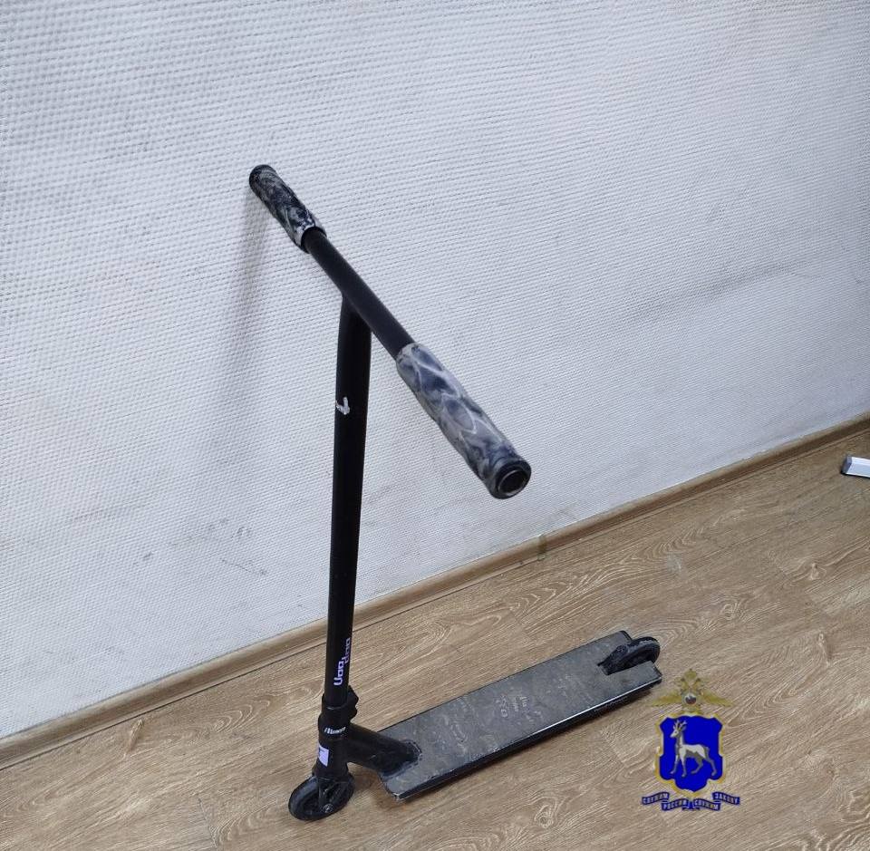 Сызранские оперативники вернули ребенку похищенный злоумышленником трюковой самокат