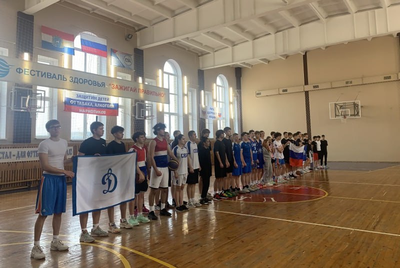 В Самарской области прошли соревнования по стритболу среди юных динамовцев