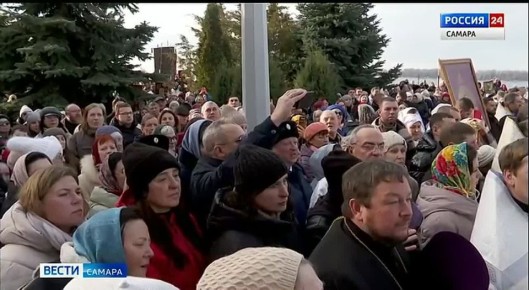 Более трех тысяч человек приняли участие в крестном ходе в Самаре