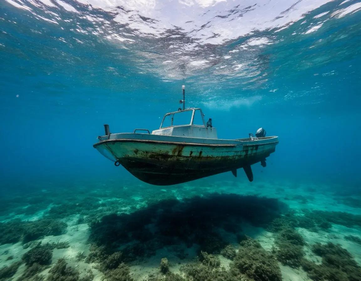 Затонувшее прогулочное судно обнаружили в водоеме в Самарской области