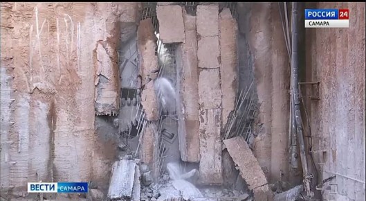 123Строительство станции метро «Театральная» вместе с перегонами завершено на 75%