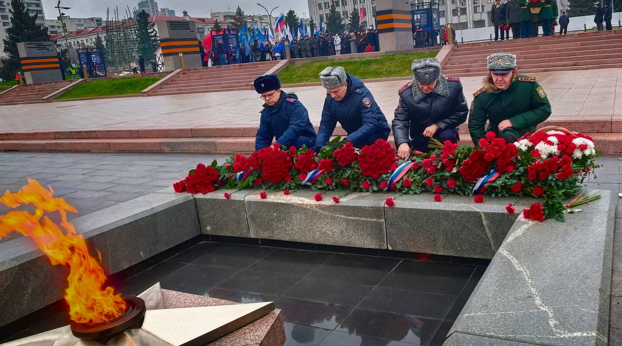 Руководитель территориального следственного отдела принял участие в памятном мероприятии, посвященном Дню Неизвестного солдата