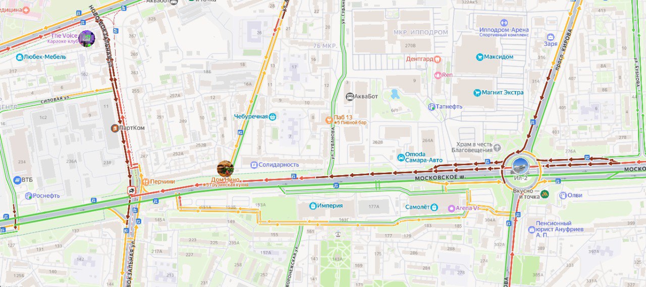 Тысячи машин застряли в Самаре в 7-балльных пробках 4 декбря