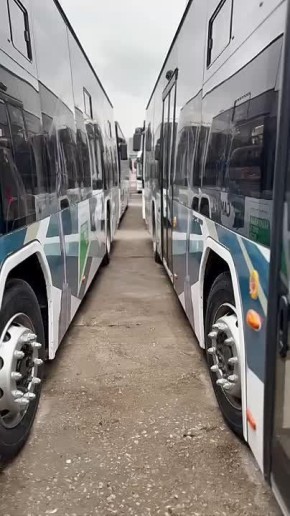 Видео: в Самару пришли новые автобусы