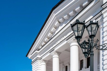 Здание Хлебной биржи на одноимённой площади в Самаре