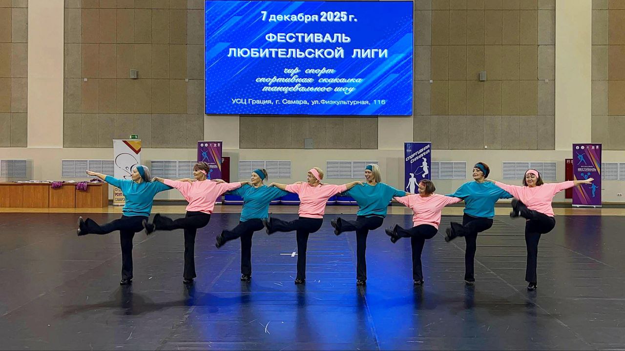 Зимний этап Любительской лиги по чир спорту