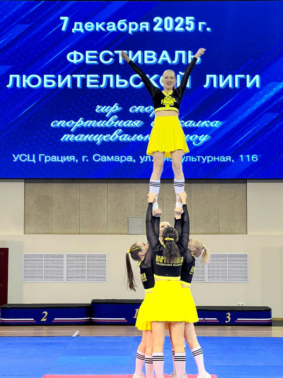 Зимний этап Любительской лиги по чир спорту Зимний этап Любительской лиги по чир спорту