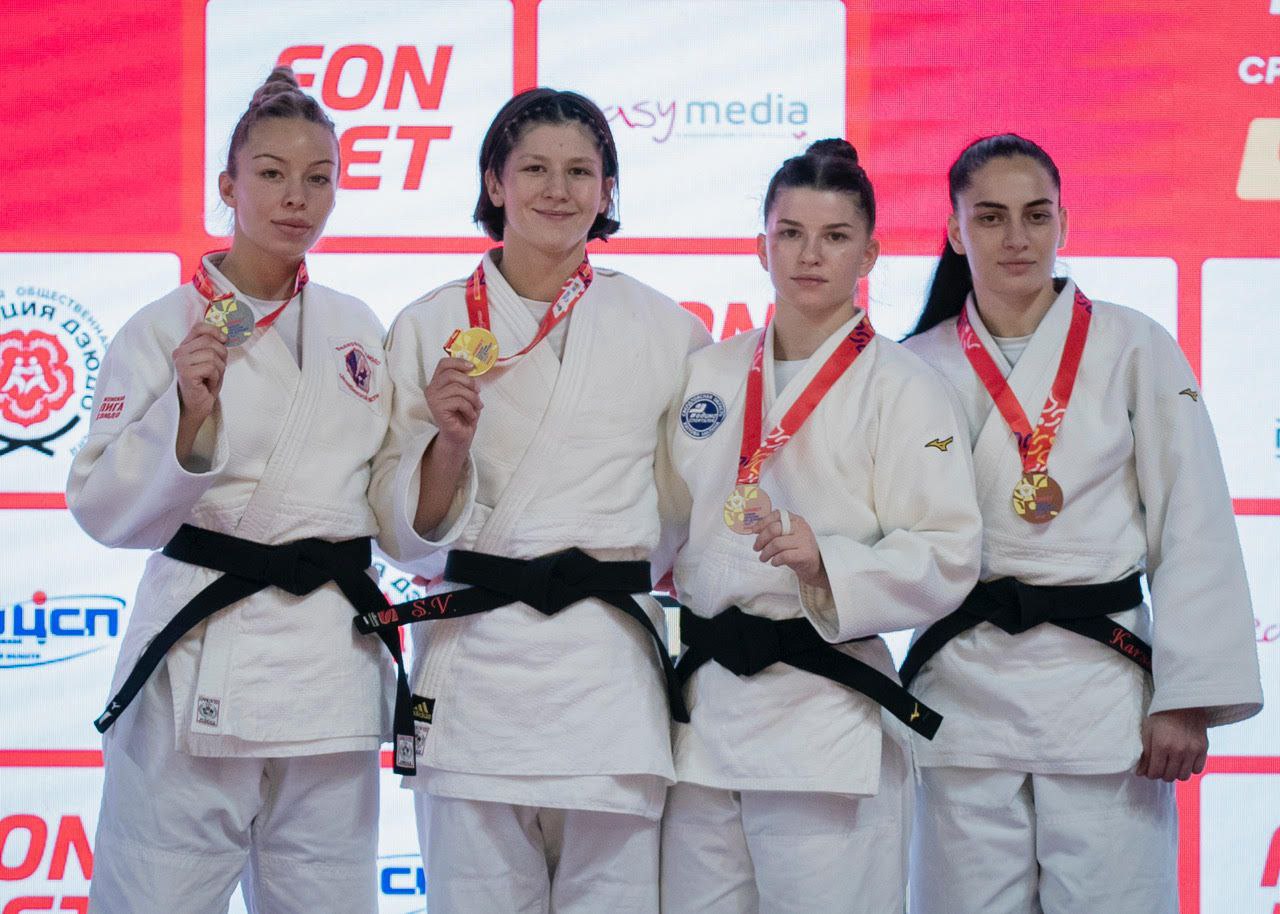 Вита Майданик и Стефания Власова - победительницы Кубка России по дзюдо