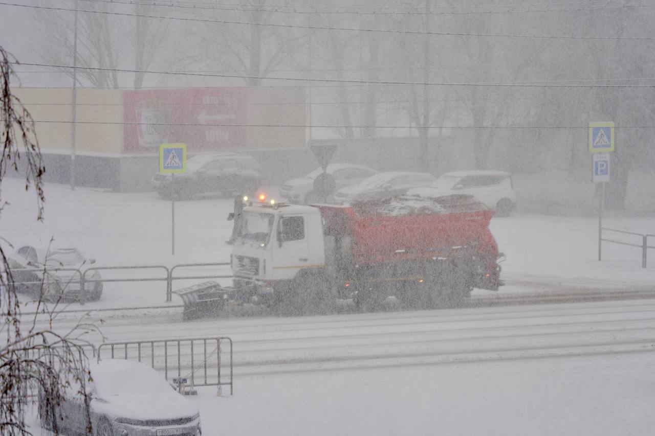 На календаре 13 декабря. В Сызрань пришла настоящая зима