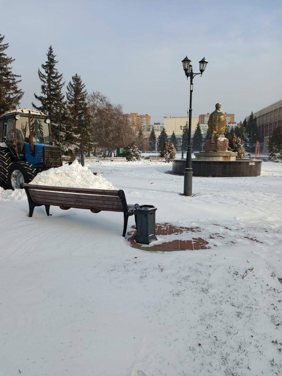 В официальном сообществе МБУ «Зеленстрой» ВКонтакте рассказали, как идёт зимняя уборка города В официальном сообществе МБУ «Зеленстрой» ВКонтакте рассказали, как идёт зимняя уборка города