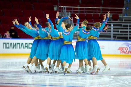 В Самаре завершились соревнования по синхронному фигурному катанию
