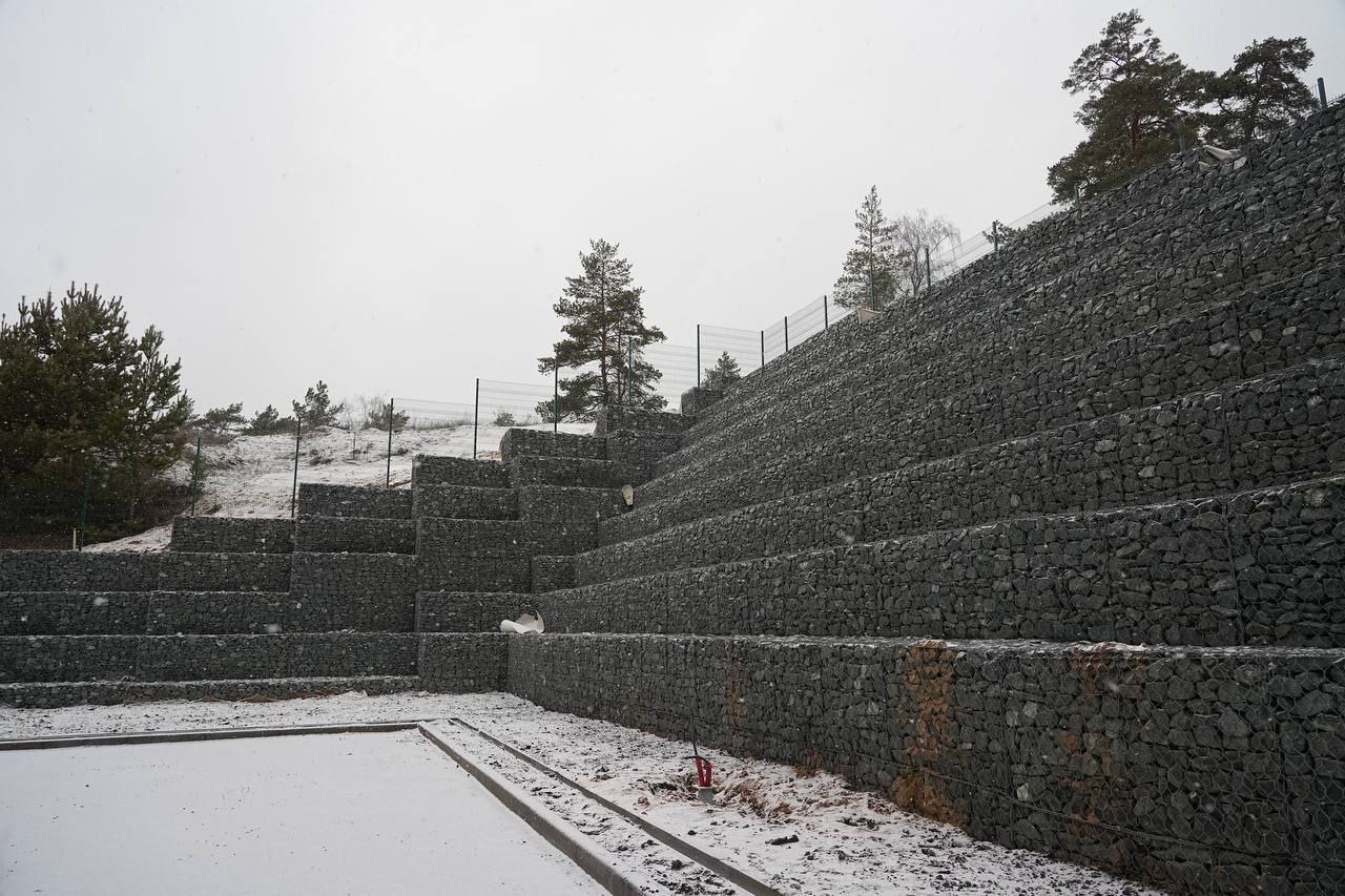 Строительство ФОКа в поселке Прибрежном на территории Самары выполнено на 75% Строительство ФОКа в поселке Прибрежном на территории Самары выполнено на 75%