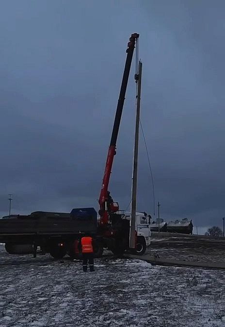 Электроснабжение после природной стихии полностью восстановлено! Электроснабжение после природной стихии полностью восстановлено!