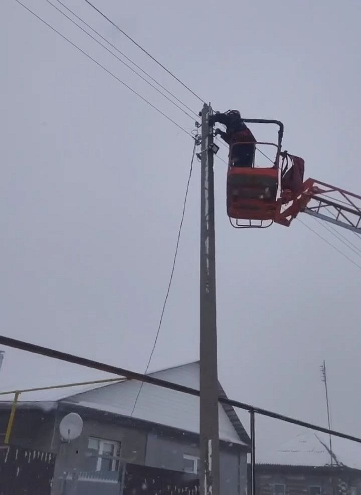 Электроснабжение после природной стихии полностью восстановлено!