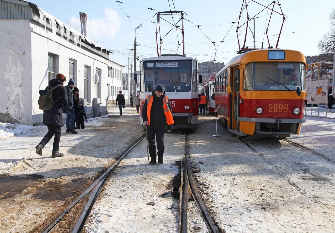 Восстановлено движение трамваев по ул. Демократической и ул. Ташкентской в Самаре
