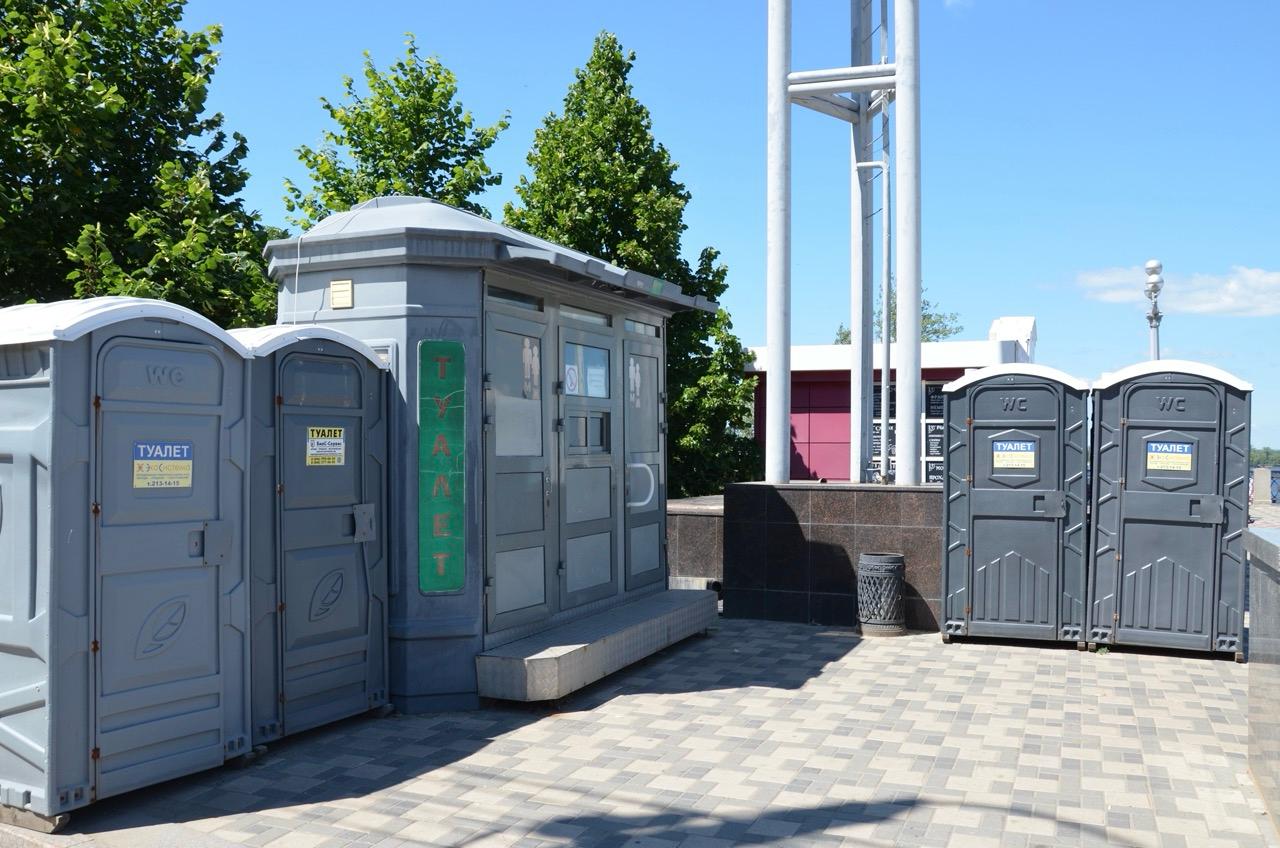 Почти 500 передвижных туалетов установят летом 2026 года на набережной в Самаре