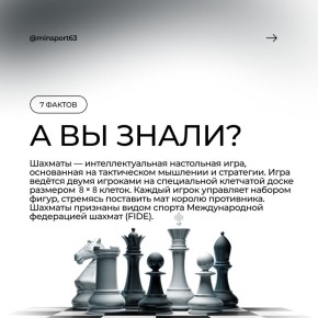 А вы знали?. Любопытные факты из мира шахмат