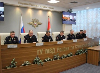 Начальник ГУ МВД России по Самарской области 25 декабря провел заседание Оперативного штаба по профилактике правонарушений