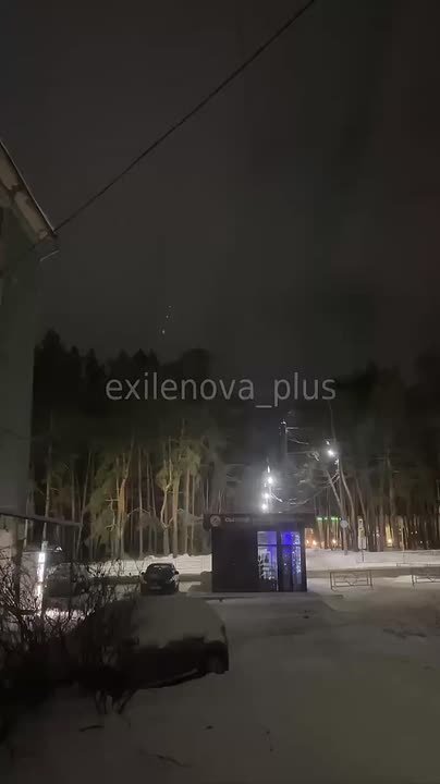 Серия взрывов прогремела над городом Сызрань Самарской области