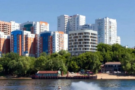 Внешний вид восьмиэтажного ЖК на берегу Волги утвердили в Самаре