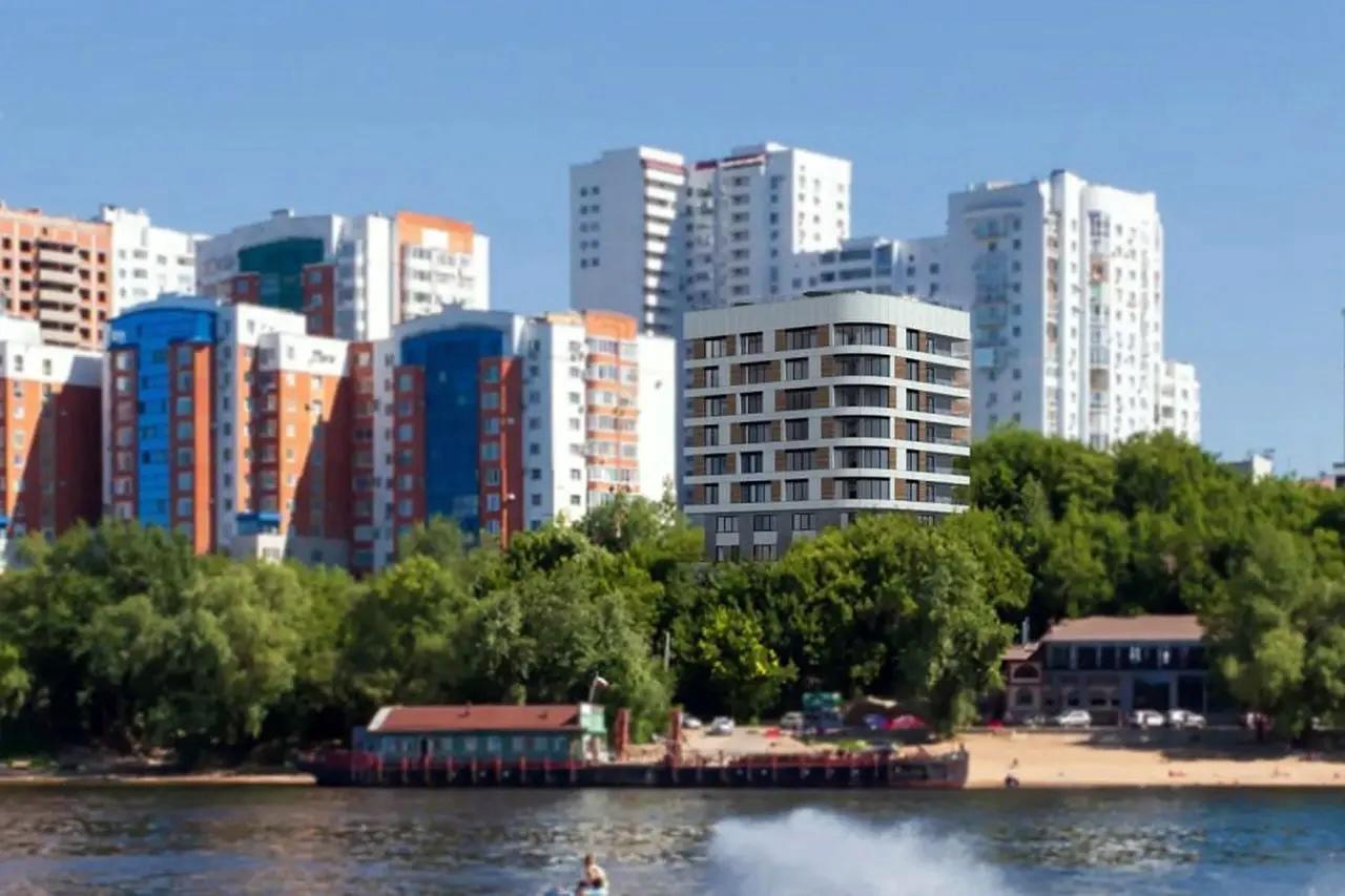 Внешний вид восьмиэтажного ЖК на берегу Волги утвердили в Самаре