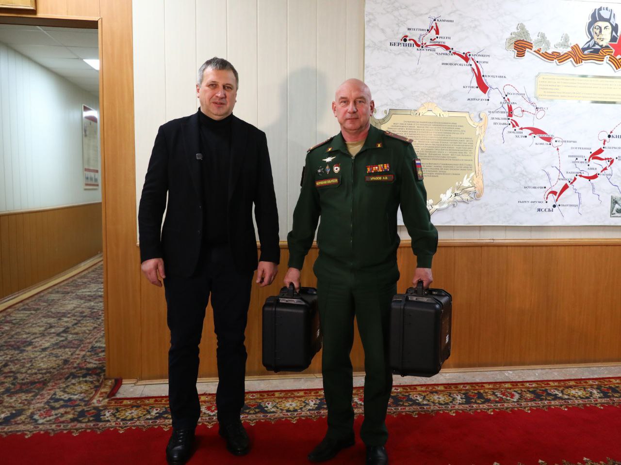 Иван Носков: Посетил Штаб 2 гвардейской общевойсковой Краснознаменной армии Центрального военного округа