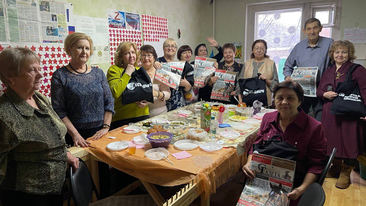 «Самарская газета» поздравила волонтеров с Новым годом «Самарская газета» поздравила волонтеров с Новым годом