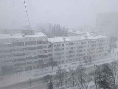 Ох и метет в Самаре. Страшно представить, что сейчас на трассах
