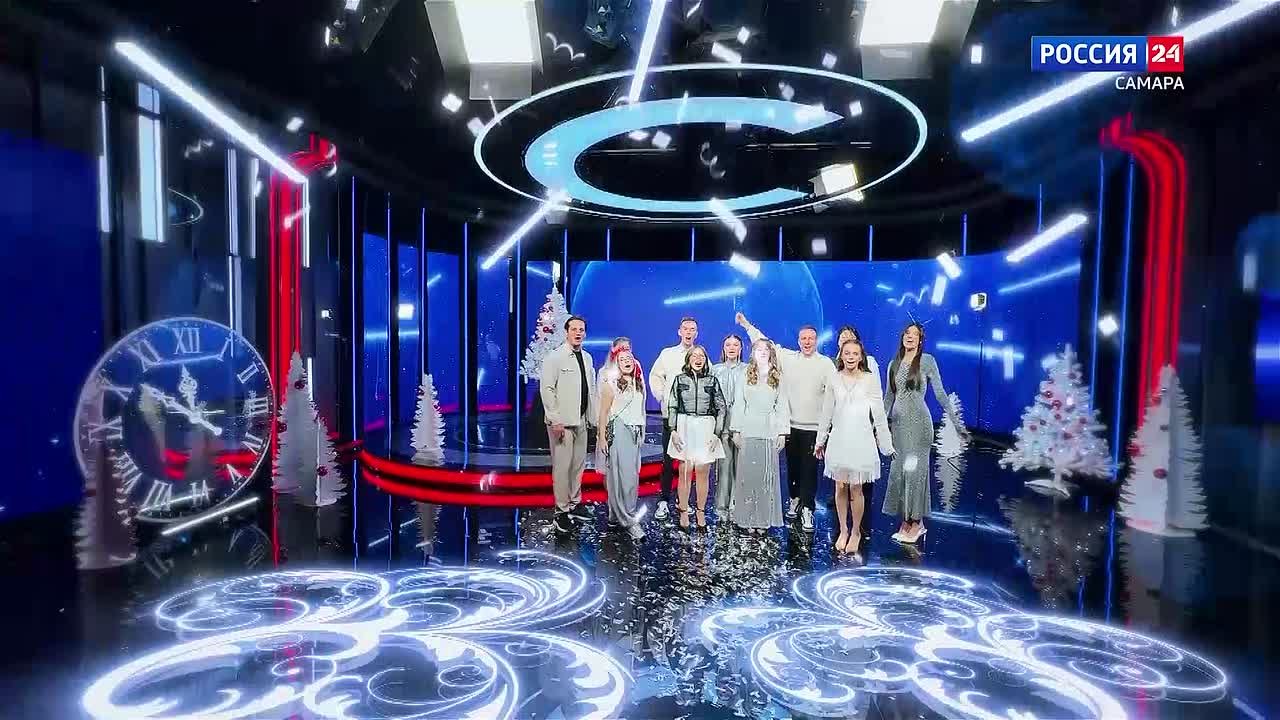 С Новым 2026 годом!. Команда ГТРК «Самара» всегда с вами: и когда важно сообщить главные новости региона, и когда хочется поделиться улыбкой, теплом и верой в чудо