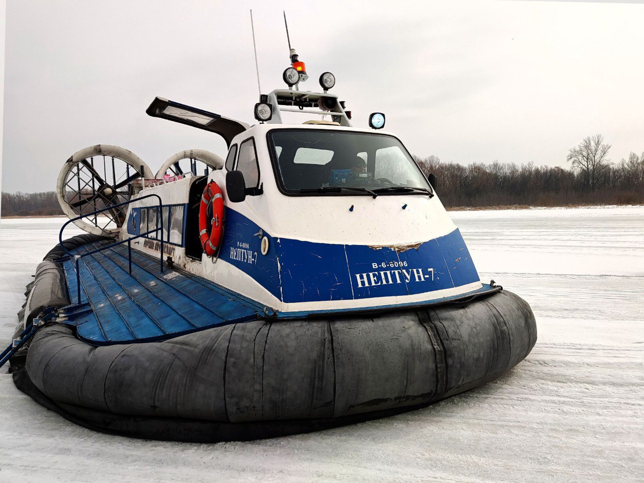Завтра между Самарой и Рождествено запустят суда на воздушной подушке
