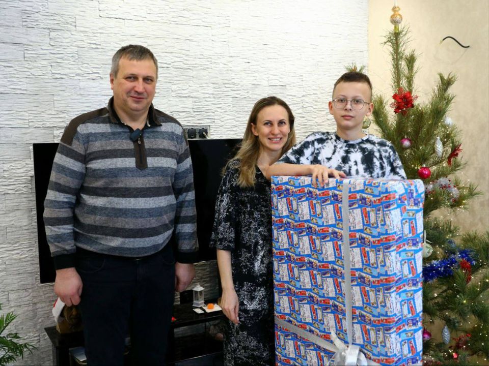 Иван Носков исполнил желание участника Всероссийской Ёлки желаний