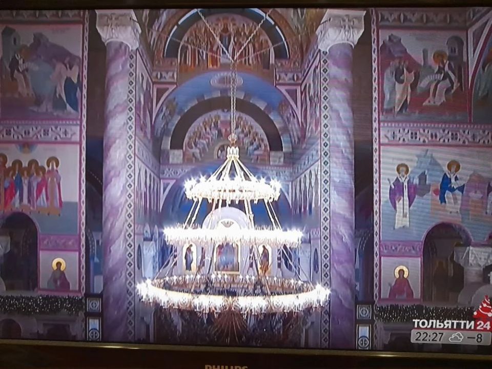 Прямо сейчас смотрите прямую трансляцию Рождественского богослужения из Софийского собора Самары!