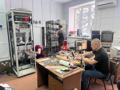 На ГТРК «Самара» продолжается первый этап модернизации оборудования всего радиокомплекса компании