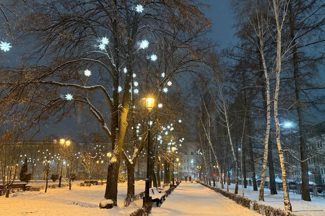 Праздничные каникулы подходят к концу, а вот Самара все еще сияет Праздничные каникулы подходят к концу, а вот Самара все еще сияет