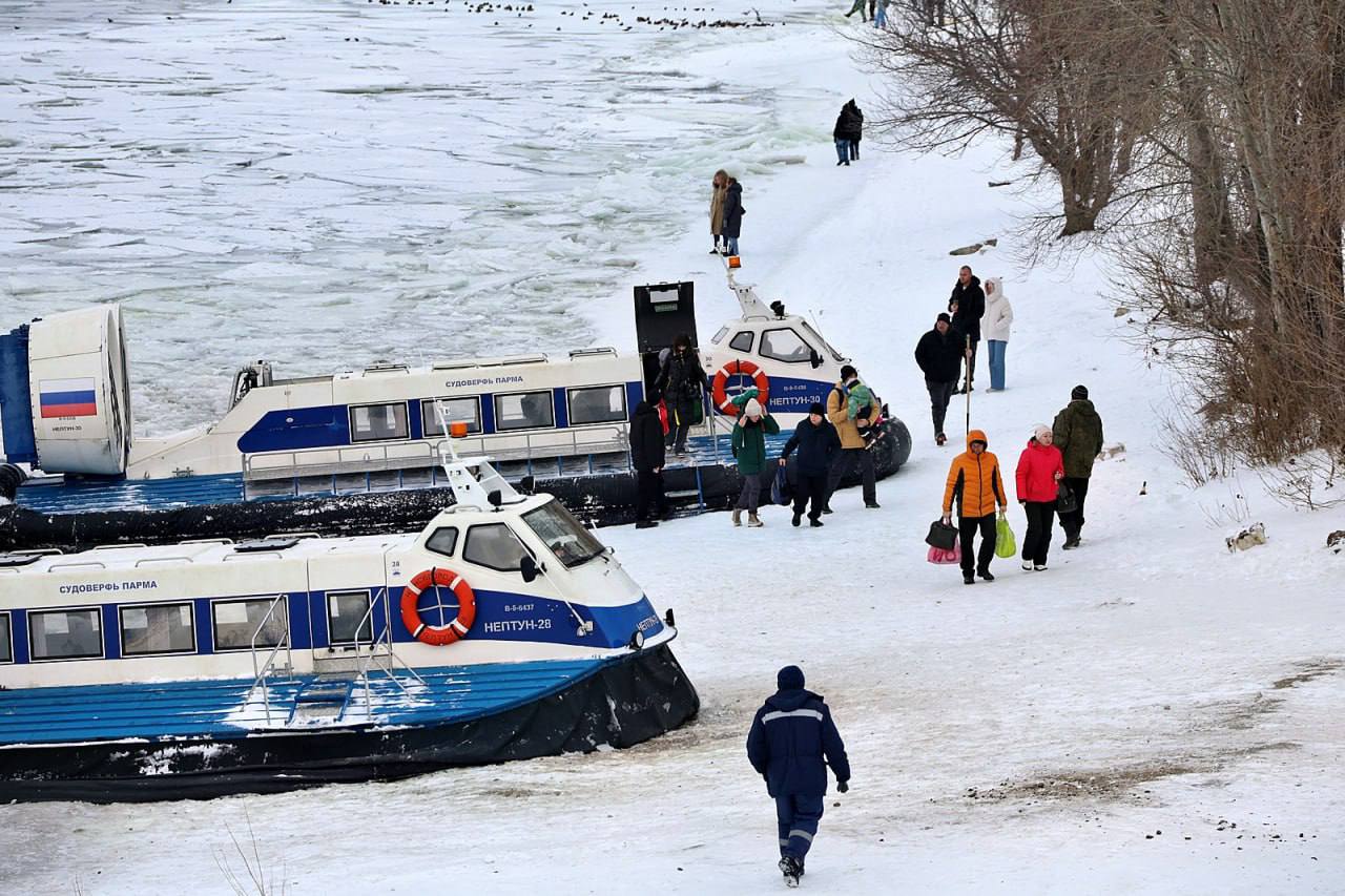 Расписание зимней переправы из Самары до Рождествено изменится с 12 января