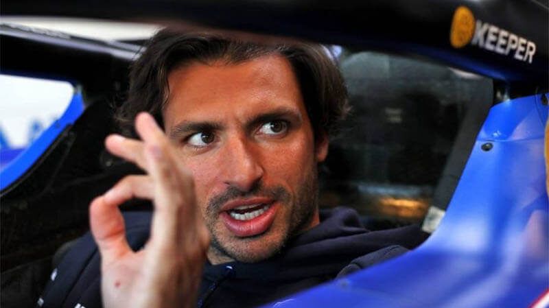 Сайнс и его благодарность команде Williams: как испанец удивил своих коллег