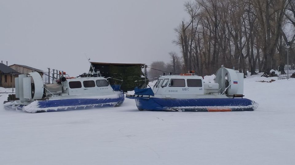 Временно закрыта зимняя переправа Самара — Рождествено