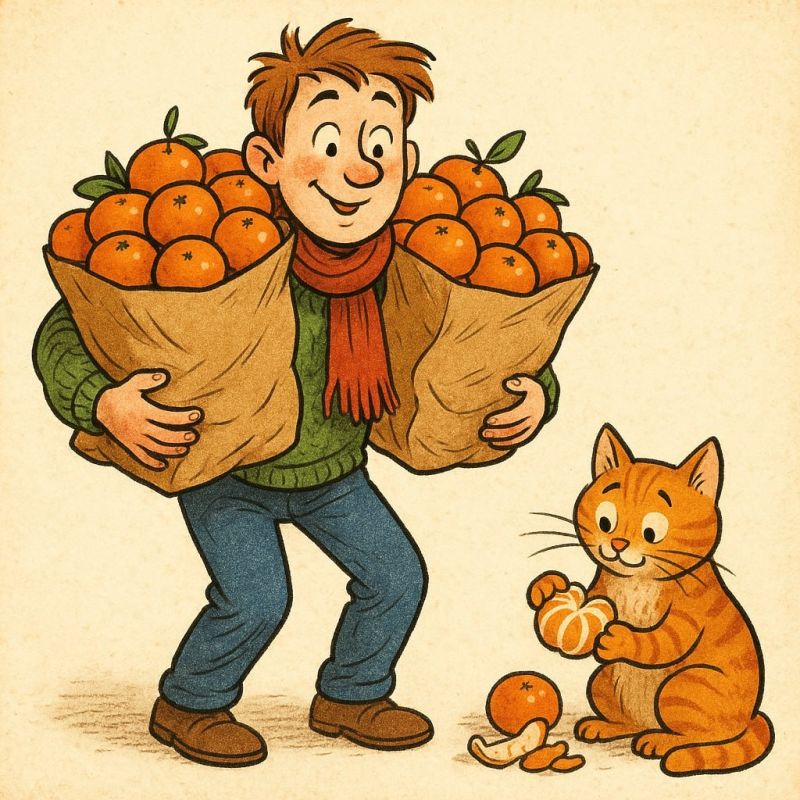 Мандариновое безумие: как цитрусовые заполонили город