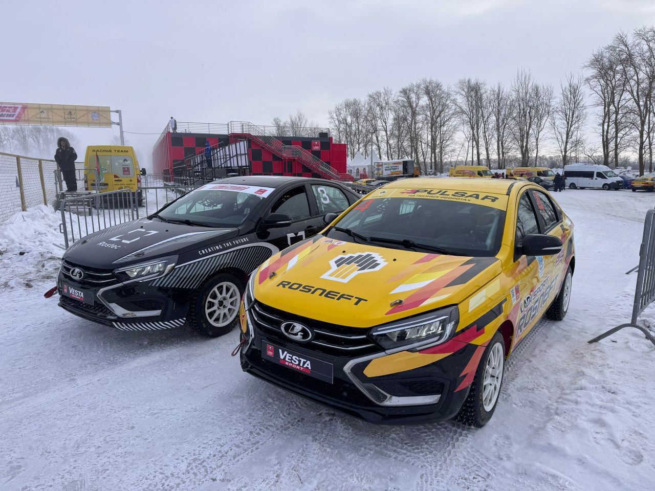 Всё готово к Гонке чемпионов! Всё готово к Гонке чемпионов!