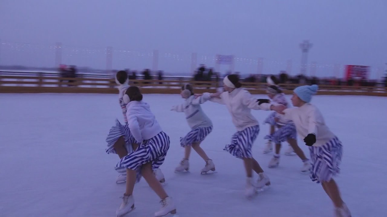 Каток у Некрасовского спуска открылся на месте исторической ледовой площадки