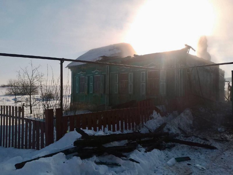 Один человек пострадал при пожаре в Самарской области