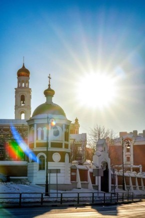 Самара солнечная, морозная