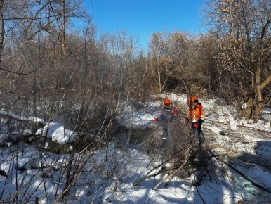 В Куйбышевском районе Самары пытаются отогреть трубы