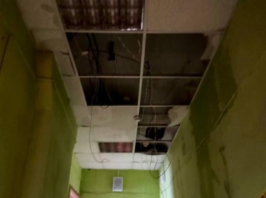 Детсад в Самаре, где обрушился потолок, просушат после потопа в течение недели